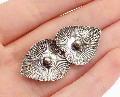 BEAU 925 Sterling Silver  Vintage Dark Tone Love Hearts Brooch Pin  BP1597