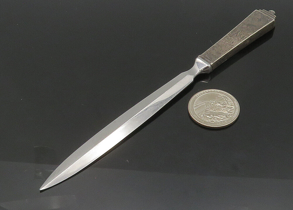 GEORG JENSEN DENMARK 925 Silver  Vintage Antique Shiny Letter Opener  TR2971