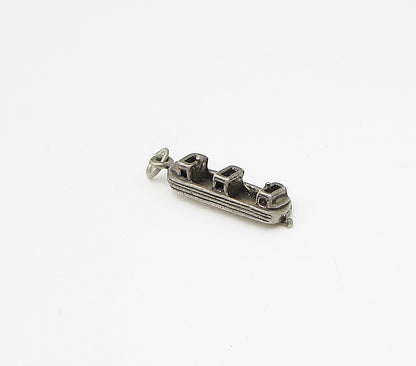 925 Sterling Silver  Vintage Industrial Boat Charm Pendant  PT2230