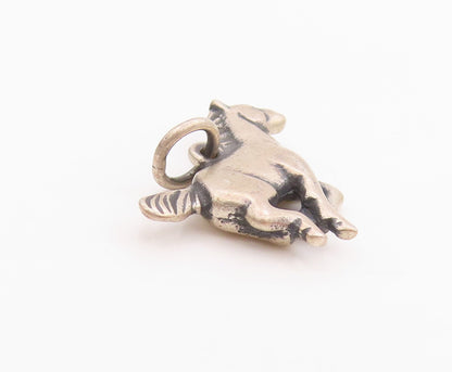 925 Sterling Silver Vintage Pendant JAMES AVERY Running Horse Charm  PT24516