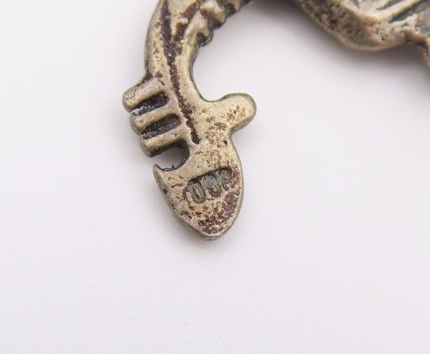 925 Sterling Silver Vintage Pendant Classic Gondola Boat Souvenir Charm  PT26585