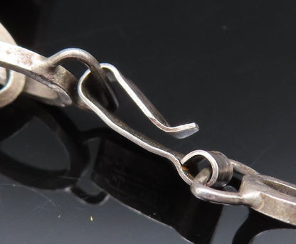 925 Silver  Vintage Bucket Pistol Spoon Dog & Multi Charm Bracelet  BT9496