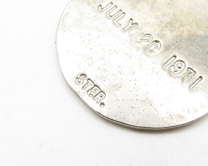 925 Sterling Silver  Vintage Apollo 15 Spacecraft 1971 Pendant  PT15516