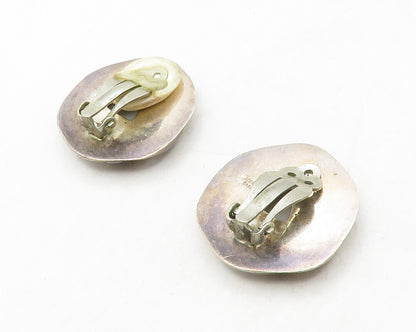 BARRA 925 Silver  Vintage Dark Tone Love Knot Non Pierce Earrings  EG6770