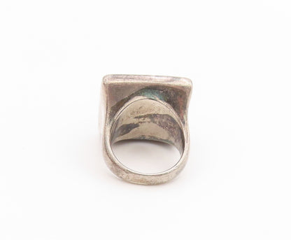 925 Sterling Silver Vintage Ring RLM STUDIO Chalcedony Pyramid  Sz 7  RG34482