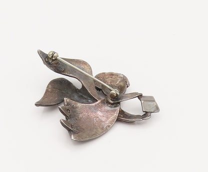 JAMES AVERY 925 Sterling Silver Vintage Singing Choir Angel Brooch Pin BP10175
