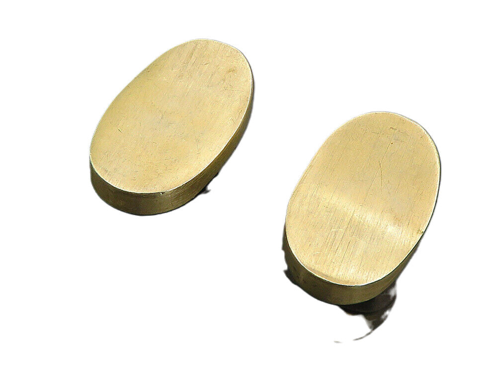 925 Sterling Silver   Vintage Gold Plated Non Pierce Drop Earrings  EG4367