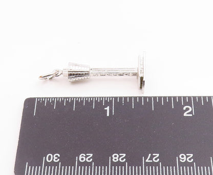 925 Sterling Silver  Vintage Shiny Niagara Falls Souvenir Pendant  PT16410