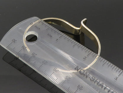 BARRA 925 Sterling Silver  Vintage Shiny Smooth Petite Cuff Bracelet  BT1388