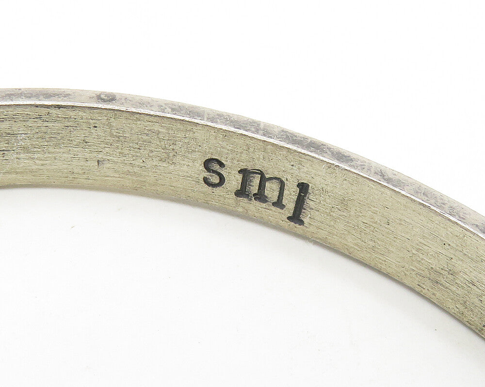 SAMUEL M. LEVI 925 Sterling Silver Vintage Femme Not Frail Cuff Bracelet  BT7146