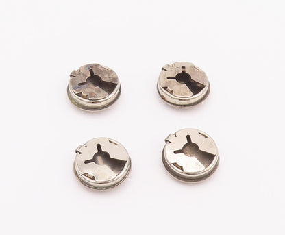 925 Sterling Silver Vintage Button Cover NAVAJO Solid Happy Sun Etched  TR3699