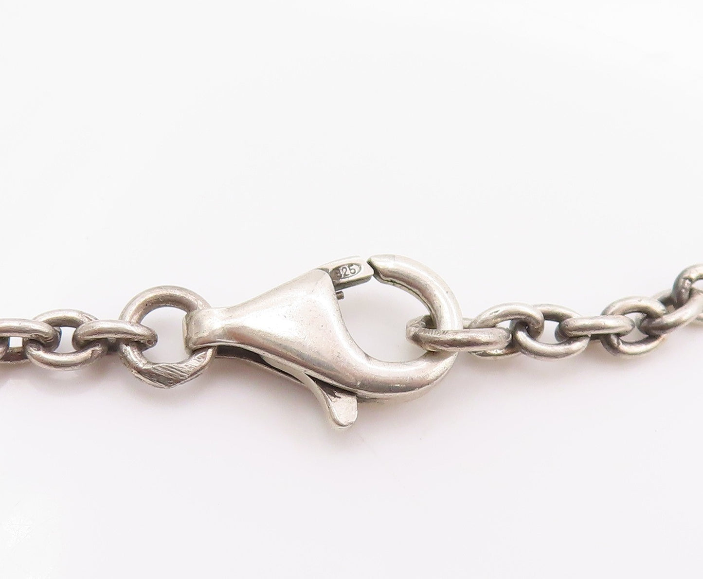 925 Sterling Silver Vintage Necklace NICKY BUTLER Multi Gemstone Chain  NE4639