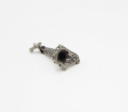 925 Sterling Silver  Vintage Light House Charm Pendant  PT2208