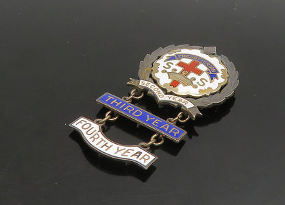 925 Sterling Silver Vintage Presbyterian Sunday School Brooch Pin BP9022