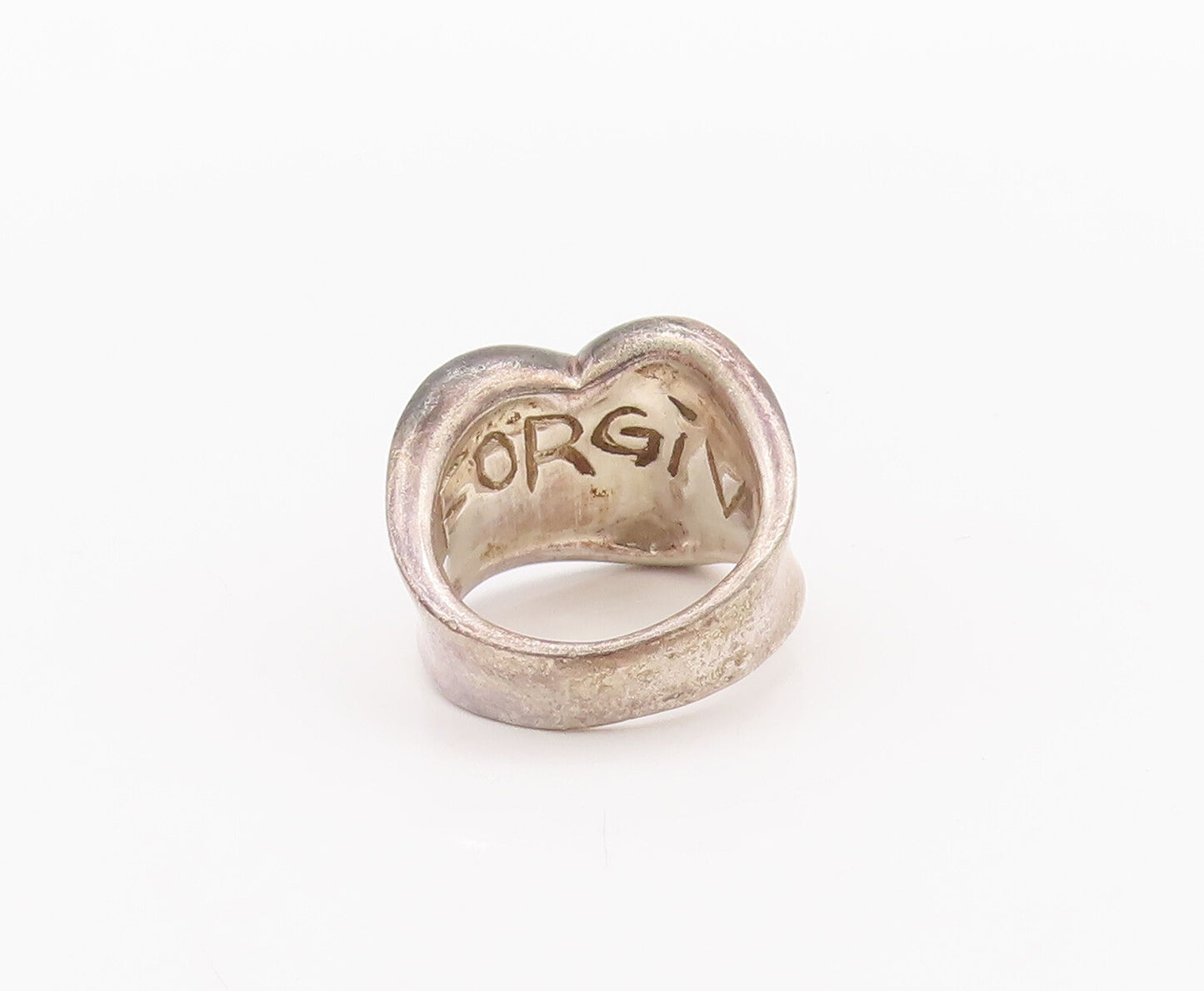 925 Sterling Silver Vintage Ring RLM STUDIO Brutalist Heavy Solid  Sz 8  RG28164