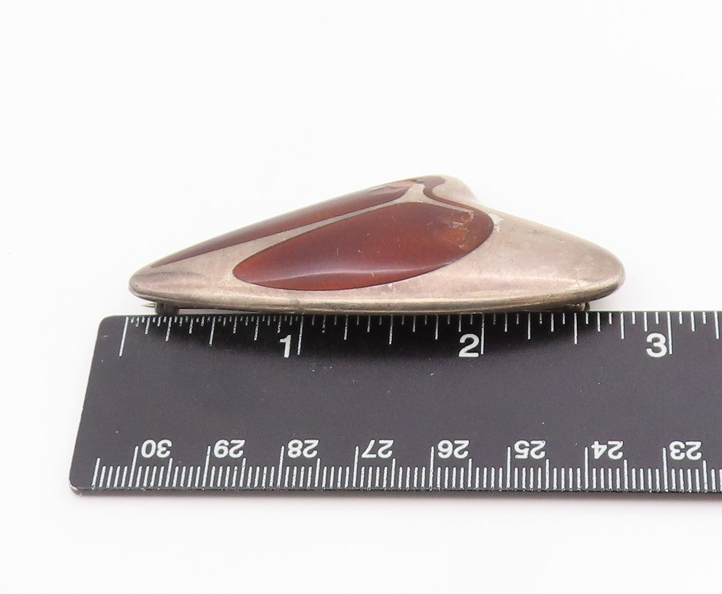 925 Sterling Silver Vintage Brooch Pin GEORG JENSEN DENMARK Enamel Wing  BP12184