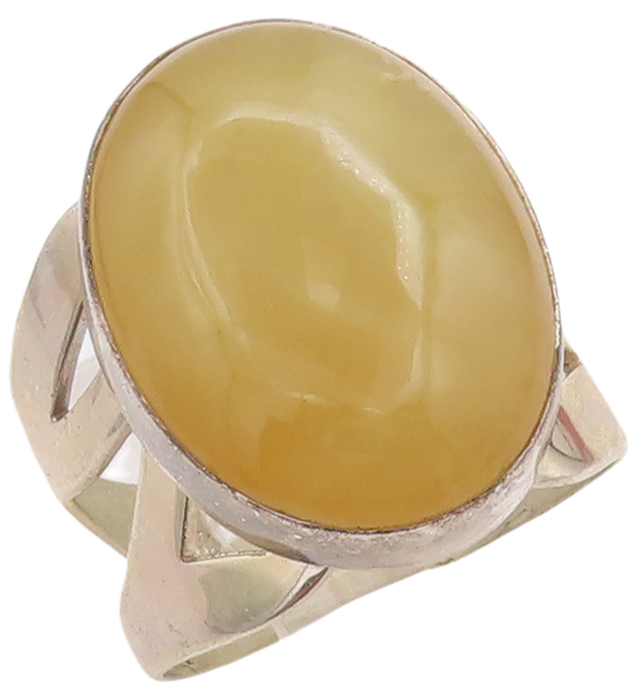 925 Sterling Silver Vintage Ring DTR JAY KING Large Oval Gemstone  Sz 8 RG28938