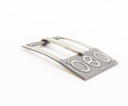 925 Sterling Silver Vintage Belt Buckle AVEDON Minimalist Gender Neutral  TR3783