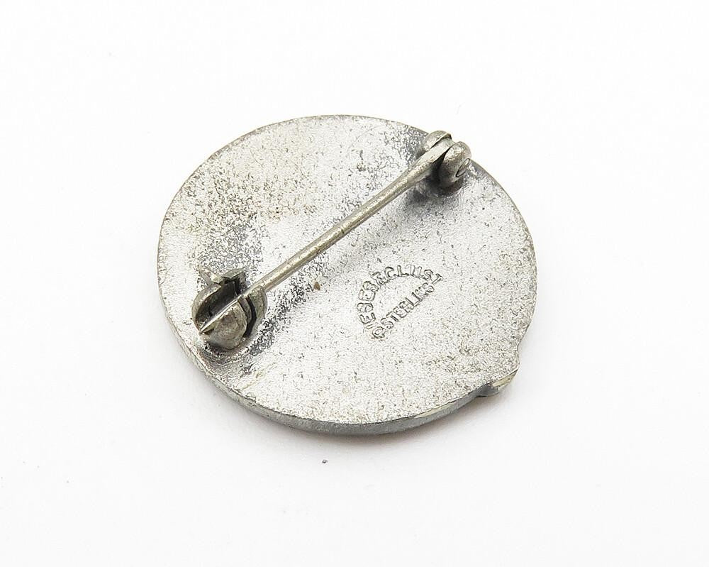 925 Sterling Silver  Vintage Greenwich Hospital Service Brooch Pin  BP4221
