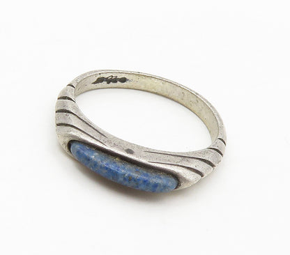 CAROLYN POLLACK RELIOS 925 Silver Vintage Lapis Lazuli Ring Sz 6  RG16012