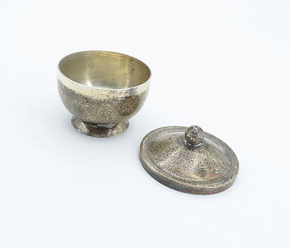 REVERE SILVERSMITH 925 Silver  Vintage Saccharin Tablets Bowl (OPENS)  TR1296