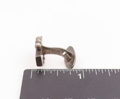 925 Sterling Silver Vintage Cufflinks Enamel Designer Single Pieces  TR4238