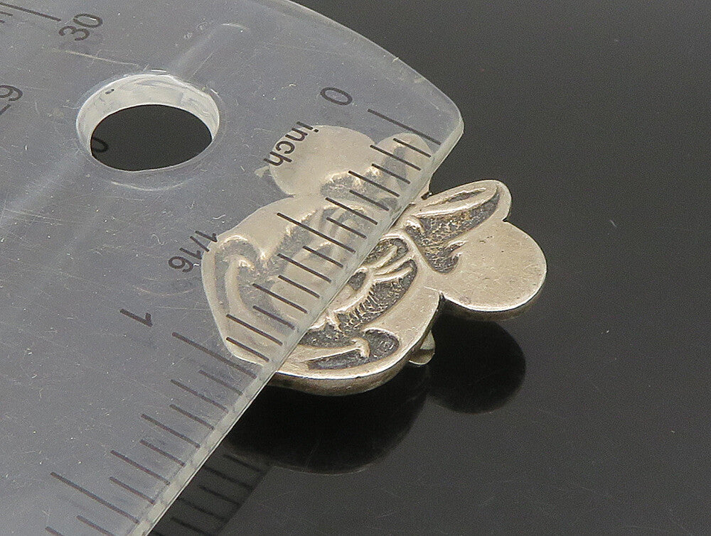 DISNEY 925 Sterling Silver  Vintage Minnie Mouse Face Brooch Pin  BP9272