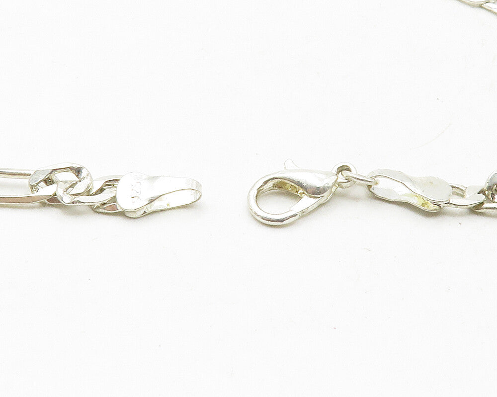925 Sterling Silver  Yellow Topaz Oval Twist Link Shiny Chain Necklace  NE2156