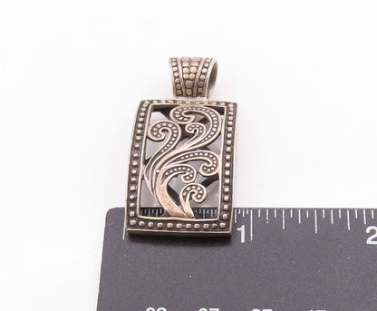 925 Sterling Silver Vintage Pendant SILPADA Swirly Design Cutout  PT24643