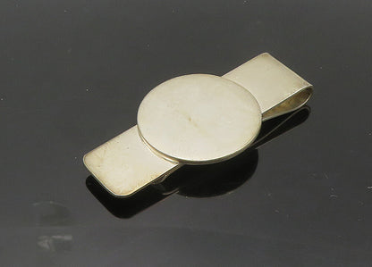 925 Sterling Silver  Vintage Smooth Shiny Minimalist Money Clip  TR2928