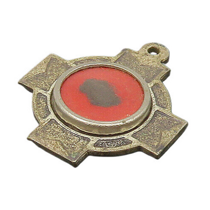925 Sterling Silver  Vintage Antique Saint Ignazio Of Laconi Pendant  PT19447