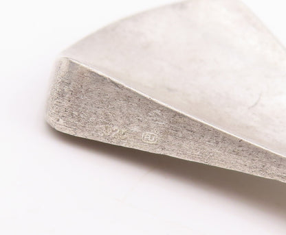 925 Sterling Silver Vintage Pendant Modernist Designer  PT23378