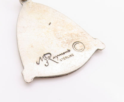 925 Sterling Silver Vintage Pendant Forest Park In St Louis Design Charm PT24881