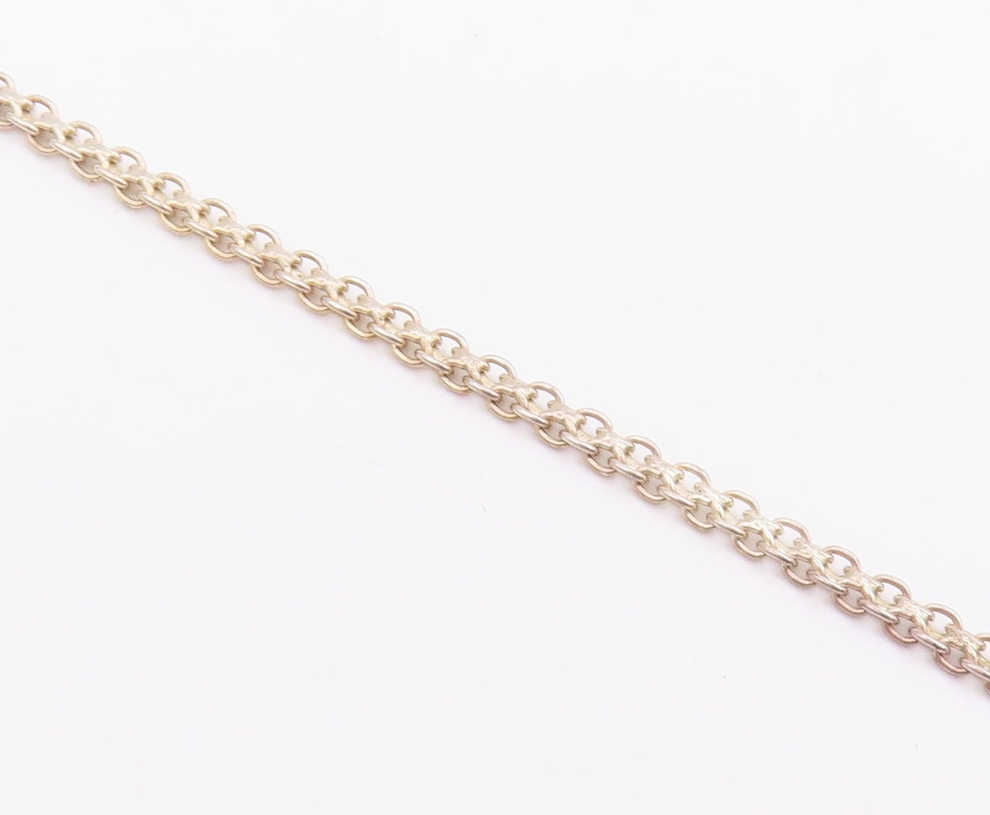 925 Sterling Silver Vintage Necklace Intricate Etched Droplet Choker  NE4738