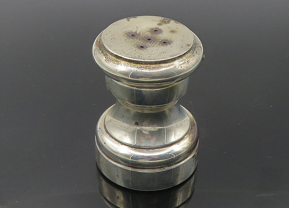 CARTIER 925 Sterling Silver  Vintage Shiny Single Salt Pepper Shaker  TR1763