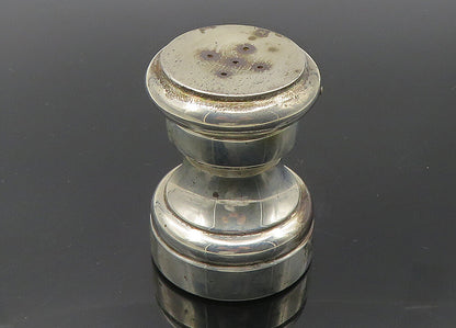 CARTIER 925 Sterling Silver  Vintage Shiny Single Salt Pepper Shaker  TR1763