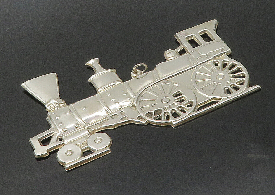 GORHAM 925 Sterling Silver  Vintage Steam Train Christmas Ornament  TR2373