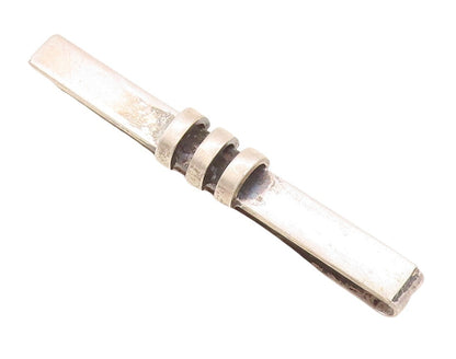925 Sterling Silver Vintage Tie Clip EILER MARLOE DENMARK Solid Design  TR3787