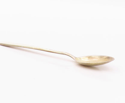 NORWAY 925 Sterling Silver Vintage Enamel Polished Spoon Souvenir TR3417