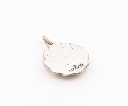 925 Sterling Silver  Vintage Governor's Palace Charm Pendant  PT20447