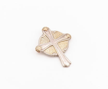 925 Sterling Silver Vintage Pendant GORHAM Antique Religious Cross  PT24250