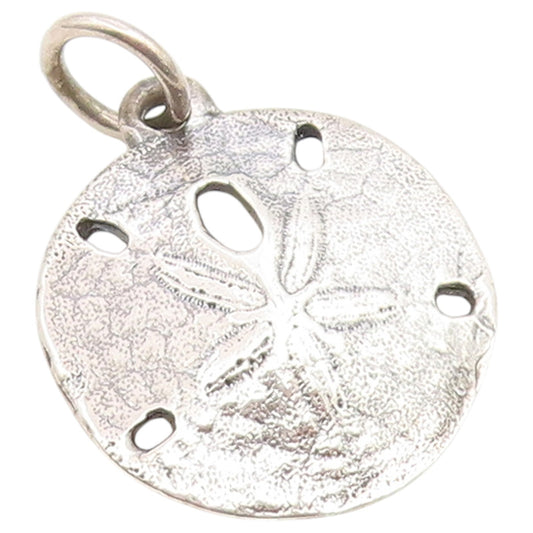 925 Sterling Silver Vintage Pendant JAMES AVERY Sand Dollar Sea Life  PT26624