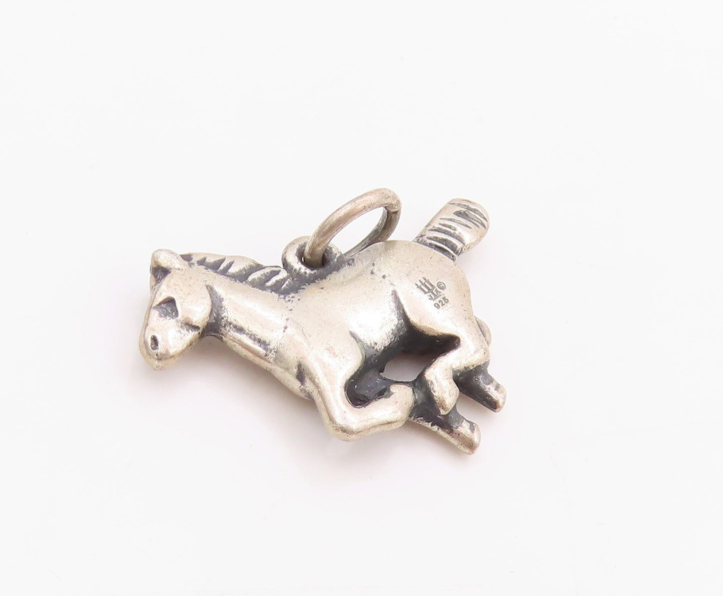 925 Sterling Silver Vintage Pendant JAMES AVERY Running Horse Charm  PT24516