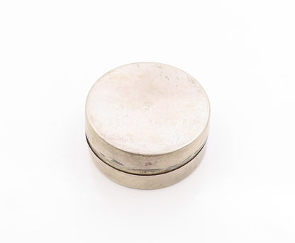 925 Sterling Silver Vintage Pill Box Middle East Islamic Trinket OPENS  TR4005