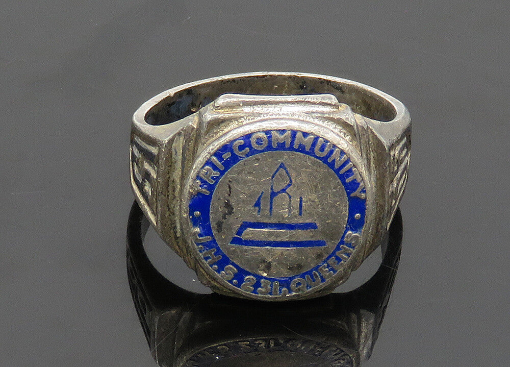 REED 925 Silver  Vintage Antique 1965 Junior HS 231 Class Ring Sz 6  RG20373