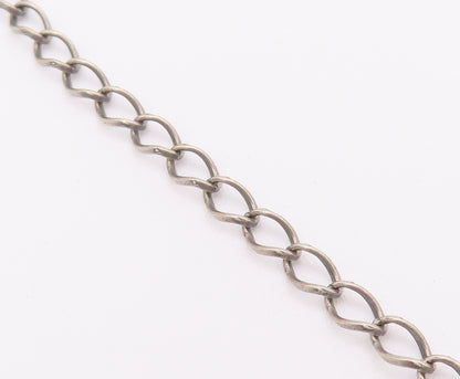 925 Sterling Silver Vintage Necklace SILPADA Etched Circular Chanie Glass NE4237