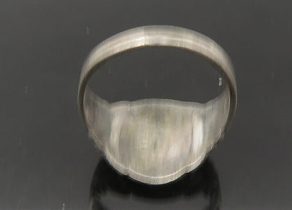 UNCAS 925 Silver  Vintage Antique Saint Matthews School Ring Sz 6  RG22556