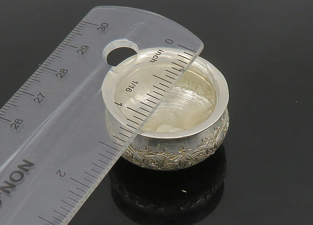 MIDDLE EAST 925 Sterling Silver  Vintage 2 Pcs Petite Trinket Bowls  TR3215
