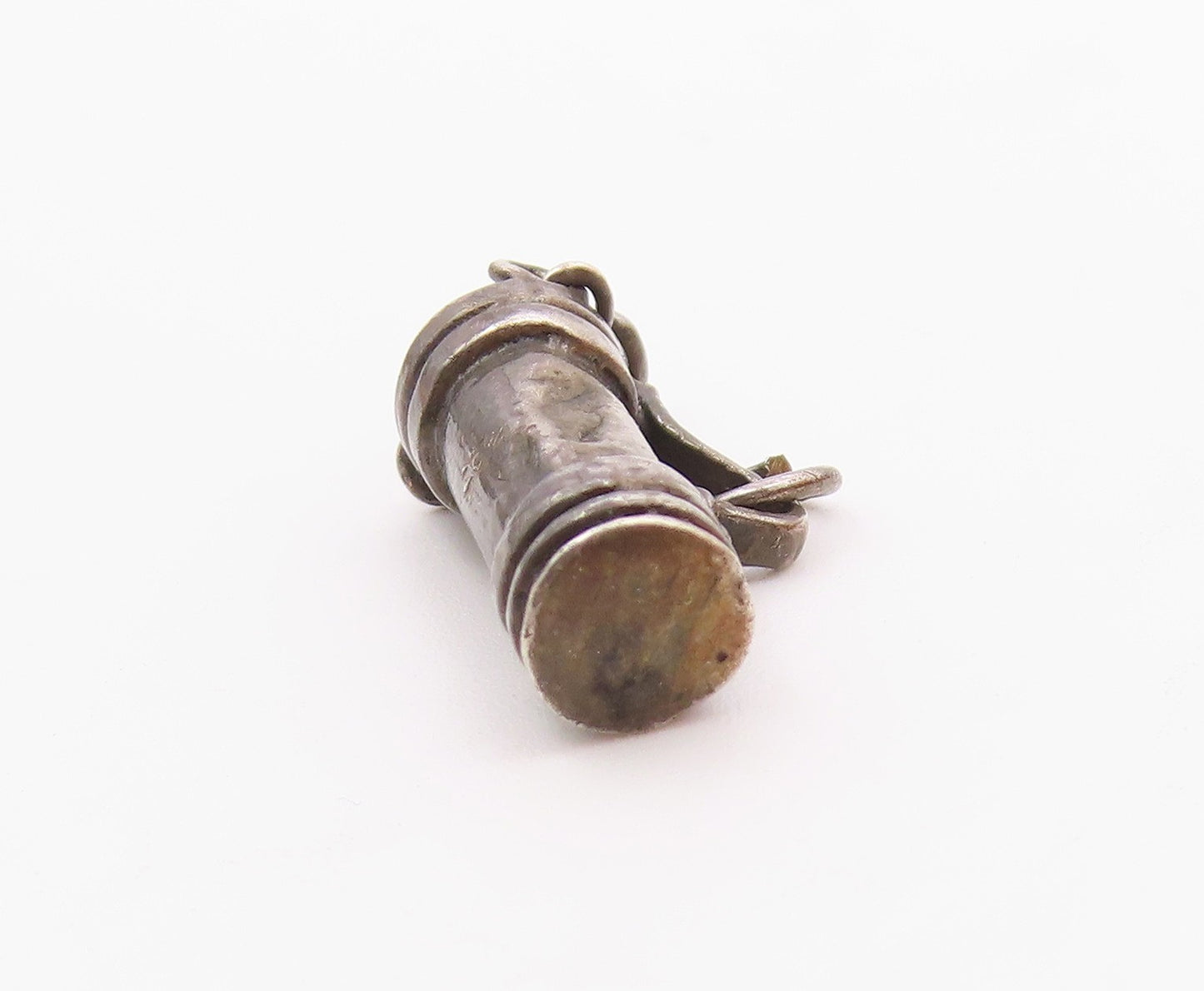 925 Sterling Silver  Vintage Petite Bag Of Golf Clubs Sports Pendant  PT17398