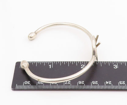 925 Sterling Silver Vintage Bracelet CHRIS ANDERSON Musical Drum Cuff  BT11951